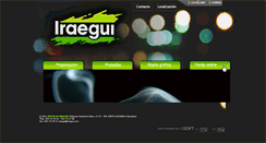 Desktop Screenshot of iraegui.com